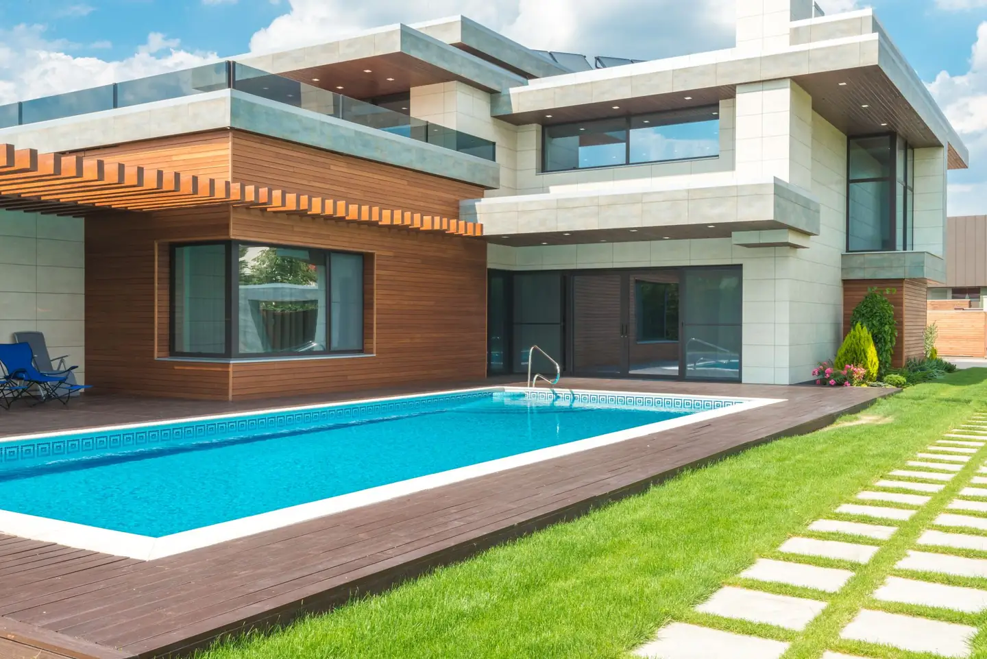 Swimming pool built in Burragate, NSW